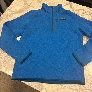 Patagonia Blue Fleece Pullover